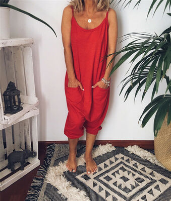 Women Dungarees Harem Strappy Pants Loose Jumpsuit Baggy Trouser Overalls Shorts
Women Dungarees Harem Strappy Pants Loose Jumpsuit Baggy Trouser Overalls Shorts