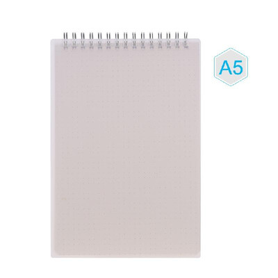 A5 Size Spiral Book Coil Notebook 5mm Grid Transparent PVC Cover for Sketch Diary Memo Simple Notebooks Office&School Stationa
A5 Size Spiral Book Coil Notebook 5mm Grid Transparent PVC Cover for Sketch Diary Memo Simple Notebooks Office&School Stationa