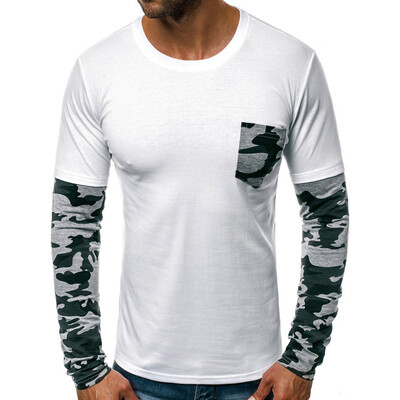 Toponeto Fashion Mens Casual Slim Camouflage Patchwork Long Sleeve T Shirt Top Blouse
Toponeto Fashion Mens Casual Slim Camouflage Patchwork Long Sleeve T Shirt Top Blouse