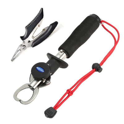Lixada Portable Fish Lip Gripper Stainless Steel Fishing Gear Fish Holder with Weight Scale Ruler 13cm Outdoor Multifunctional Fis
Lixada Portable Fish Lip Gripper Stainless Steel Fishing Gear Fish Holder with Weight Scale Ruler 13cm Outdoor Multifunctional Fis
