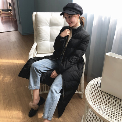 Winter 2018 new female temperament Korean version of loose show thin pure color bread cotton-padded suit long belt waist coat
Winter 2018 new female temperament Korean version of loose show thin pure color bread cotton-padded suit long belt waist coat