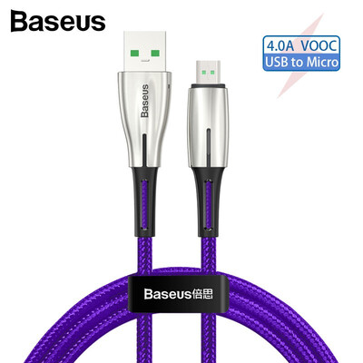 Baseus VOOC 4A fast charger cable USB for Micro data transmission cable for OPPO VIVO
Baseus VOOC 4A fast charger cable USB for Micro data transmission cable for OPPO VIVO