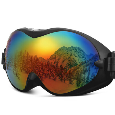 Ski Goggles Anti-Fog UV Protection Double Lens OTG Snow Goggles for Men Women Winter Sports Snowboard Snowmobile Skiing Skating
Ski Goggles Anti-Fog UV Protection Double Lens OTG Snow Goggles for Men Women Winter Sports Snowboard Snowmobile Skiing Skating