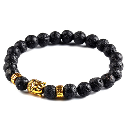New Mens Handmade Elastic Band Nylon Wirstband String Buddha Head Beaded Bracelets & Bangles Jewelry Accessories for Male
New Mens Handmade Elastic Band Nylon Wirstband String Buddha Head Beaded Bracelets & Bangles Jewelry Accessories for Male
