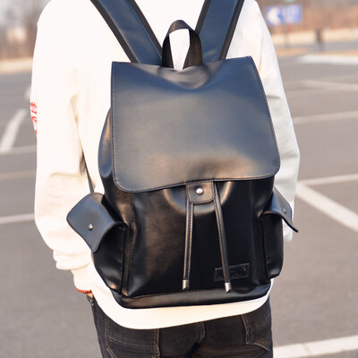 Double shoulder backpack male leisure fashion bucket computer bag Korean version of large capacity campus middle school students s
Double shoulder backpack male leisure fashion bucket computer bag Korean version of large capacity campus middle school students s