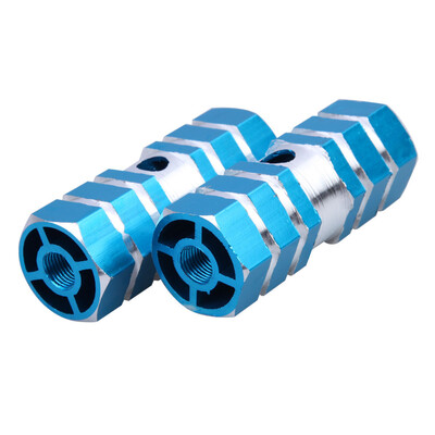2pcs Axles Aluminum Alloy Stunt Foot Pegs Pedal for BMX Bicycle Cycling