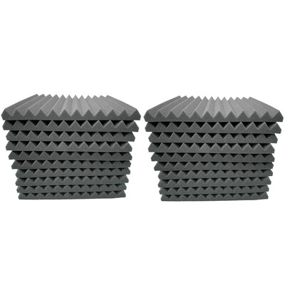 Gobestart 20Pcs Acoustic Foam Panel Sound Stop Absorption Sponge Studio KTV Soundproof
Gobestart 20Pcs Acoustic Foam Panel Sound Stop Absorption Sponge Studio KTV Soundproof