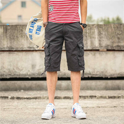 SQSI shorts mens five pants mens overalls mens multi-pocket loose straight pants 4949
SQSI shorts mens five pants mens overalls mens multi-pocket loose straight pants 4949