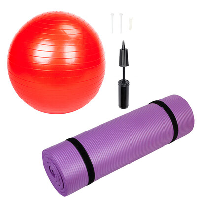 Ktaxon 8mm Folding Yoga Mat Non-slip Fitness Exercise Pad 55cm Anti-Burst Yoga Stability Balance Ball
Ktaxon 8mm Folding Yoga Mat Non-slip Fitness Exercise Pad 55cm Anti-Burst Yoga Stability Balance Ball