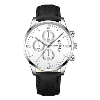 Gobestart Mens Fashion Sport Stainless Steel Case Leather Band Quartz Analog Wrist Watch
Gobestart Mens Fashion Sport Stainless Steel Case Leather Band Quartz Analog Wrist Watch