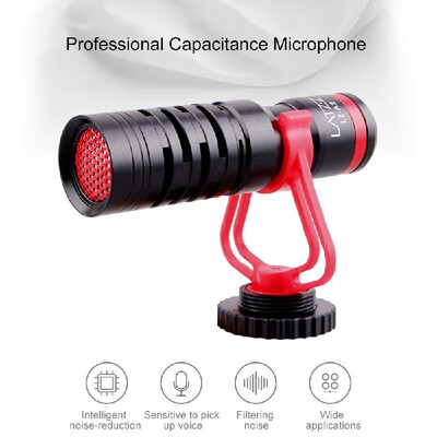 LATZZ LZ-A2 Professional Capacitance Microphone Video Recording Condenser Microphone 35mm for SLR Cameras Camcorders Smartphones
LATZZ LZ-A2 Professional Capacitance Microphone Video Recording Condenser Microphone 35mm for SLR Cameras Camcorders Smartphones