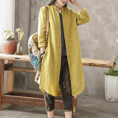 2019 Women Casual Long Sleeve Tops Coat Lapel Collar Button Loose Cardigan M2XL
2019 Women Casual Long Sleeve Tops Coat Lapel Collar Button Loose Cardigan M2XL