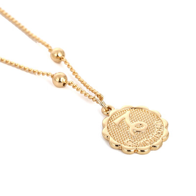 Star Zodiac Sign 12 Constellation Necklaces & Pendants Choker Beads Coin Necklaces for Women Long Chain Necklace bijoux femme
Star Zodiac Sign 12 Constellation Necklaces & Pendants Choker Beads Coin Necklaces for Women Long Chain Necklace bijoux femme