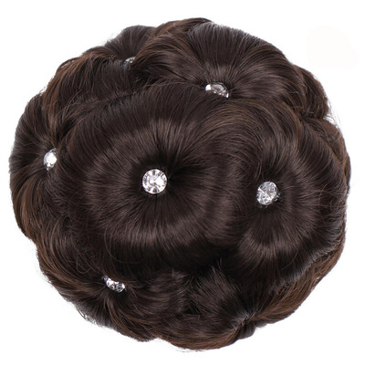 〖Follure〗Female Wig Hair Ring Curly Bride Makeup Diamond Bun Flowers Chignon Hairpiece
〖Follure〗Female Wig Hair Ring Curly Bride Makeup Diamond Bun Flowers Chignon Hairpiece