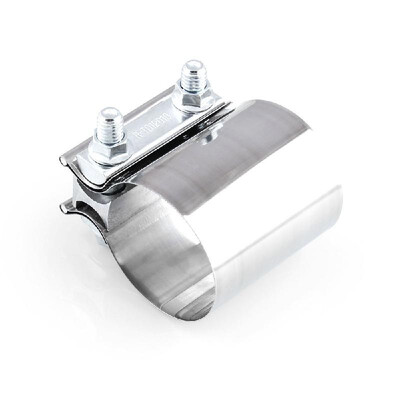 25 Inch Lap Joint Exhaust Band Clamp Universal Stainless Steel for 25inch ID to 25inch OD Exhaust Pipe Connection
25 Inch Lap Joint Exhaust Band Clamp Universal Stainless Steel for 25inch ID to 25inch OD Exhaust Pipe Connection