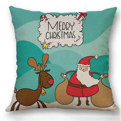 2020 New 18" Christmas Linen Pillow Cover Santa Claus Pattern Square Pillow Case Cushion Car Home Decor 14 Pattern
2020 New 18" Christmas Linen Pillow Cover Santa Claus Pattern Square Pillow Case Cushion Car Home Decor 14 Pattern
