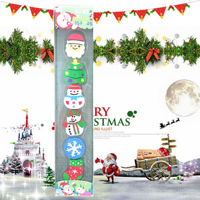 Tailored Cute Cartoon Christmas Eraser Set Primary School Children Gift Creative Stationery
Tailored Cute Cartoon Christmas Eraser Set Primary School Children Gift Creative Stationery