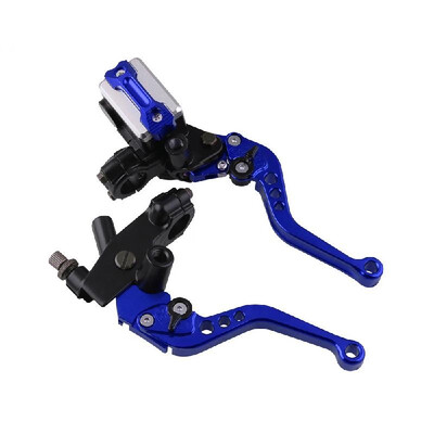 Motorcycle 78" 22mm Brake Master Cylinder Clutch Reservoir Levers Pair Universal 
Motorcycle 78" 22mm Brake Master Cylinder Clutch Reservoir Levers Pair Universal