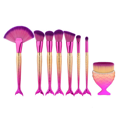 〖Follure〗8PCS Fish Scale Brush Fishtail Bottom Brush Powder Blush Makeup Cosmetic Brush
〖Follure〗8PCS Fish Scale Brush Fishtail Bottom Brush Powder Blush Makeup Cosmetic Brush