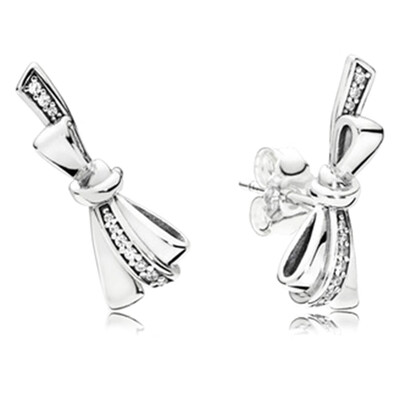 Silver Color Ornate Bow Tie Stud Earrings For Women Fashion Jewelry Good Quality Earring
Silver Color Ornate Bow Tie Stud Earrings For Women Fashion Jewelry Good Quality Earring