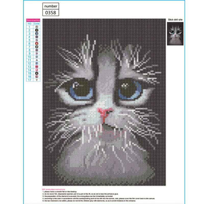 DIY 5D Diamond Painting Cross Stitch Kit Foe Kids&Adults Full Round Resin Diamond Covered 
DIY 5D Diamond Painting Cross Stitch Kit Foe Kids&Adults Full Round Resin Diamond Covered