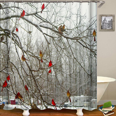 Shower Curtain Flowers Trees Print Blackout Curtains Waterproof Mildew-proof Bathroom Curtain 71"x71
Shower Curtain Flowers Trees Print Blackout Curtains Waterproof Mildew-proof Bathroom Curtain 71"x71