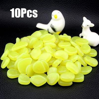 10pcs Glow in the Dark Garden Pebbles for Walkways Aquarium Decor Plants Luminous Stones
10pcs Glow in the Dark Garden Pebbles for Walkways Aquarium Decor Plants Luminous Stones