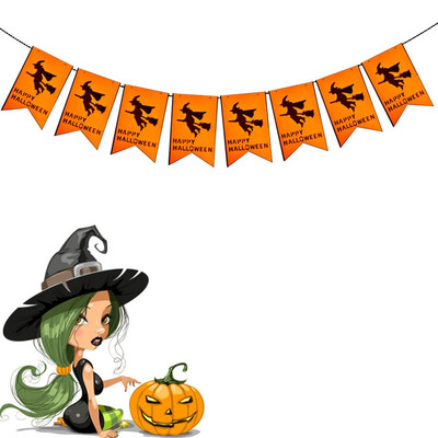 FUNNYBUNNY Trick or Treat Halloween Pumpkin Bunting Banner Hanging Decor Party Ornaments
FUNNYBUNNY Trick or Treat Halloween Pumpkin Bunting Banner Hanging Decor Party Ornaments