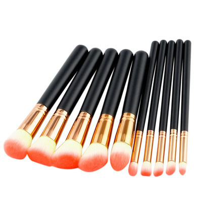 Makeup Brushes Fashion Rose Gold Beauty Makeup Tools Brushes Cosmetics Soft Synthetic Hair Brushes Sets 10pcs
Makeup Brushes Fashion Rose Gold Beauty Makeup Tools Brushes Cosmetics Soft Synthetic Hair Brushes Sets 10pcs