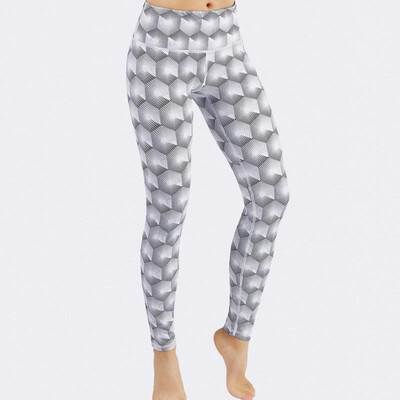 Cross-border Amazon WISH new high waist geometric digital printing wicking sweatpants fitness yoga leggings white
Cross-border Amazon WISH new high waist geometric digital printing wicking sweatpants fitness yoga leggings white