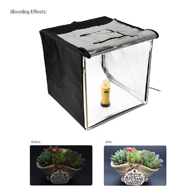Godox LSD60 606060cm LED Mini Photography Studio Shooting Tent Softbox with 2pcs LED Light Board 5800K CRI 96 Power 40W for Mac
Godox LSD60 606060cm LED Mini Photography Studio Shooting Tent Softbox with 2pcs LED Light Board 5800K CRI 96 Power 40W for Mac