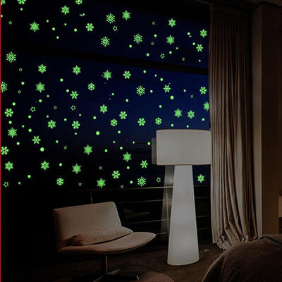 Luminous Snowflakes Glow In Dark Fluorescent Wall Sticker for Christmas Nursery Windows DecorFluorescent Wall StickerWall Decal
Luminous Snowflakes Glow In Dark Fluorescent Wall Sticker for Christmas Nursery Windows DecorFluorescent Wall StickerWall Decal