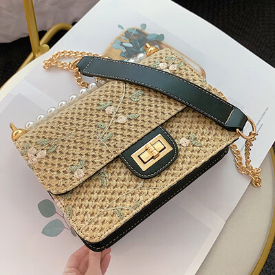 Summer womens new 2019 oblique satchel bag with ins chain single shoulder bag made of small square bag made by Herba officinalis
Summer womens new 2019 oblique satchel bag with ins chain single shoulder bag made of small square bag made by Herba officinalis