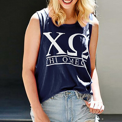 Starmoon Fashion Womens O-Neck Letter Printing Sleeveless Vest Blouse Loose Shirt Tops
Starmoon Fashion Womens O-Neck Letter Printing Sleeveless Vest Blouse Loose Shirt Tops