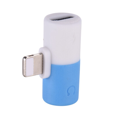 2 in 1 Mini Lightning Splitter Adapter Audio AUX Converter Adapter with Dual Ports 35mm Headphone Jack Charging Port For iPhone X
2 in 1 Mini Lightning Splitter Adapter Audio AUX Converter Adapter with Dual Ports 35mm Headphone Jack Charging Port For iPhone X