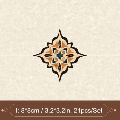 21pcs European Self Adhesive PVC Ceramic Tile Stickers Waterproof Floor Wall Sticker Diagonal Kitchen Home Decoration 8x8cm32x3
21pcs European Self Adhesive PVC Ceramic Tile Stickers Waterproof Floor Wall Sticker Diagonal Kitchen Home Decoration 8x8cm32x3