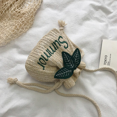 Women Drawstring Straw Handbags Summer Small Woven Shoulder Bags Fashion Female Portable Crossbody Bags
Women Drawstring Straw Handbags Summer Small Woven Shoulder Bags Fashion Female Portable Crossbody Bags