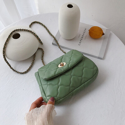 Summer small bag female 2019 new Korean version of the summer small fresh wild single shoulder slung fashion rhombic chain bag
Summer small bag female 2019 new Korean version of the summer small fresh wild single shoulder slung fashion rhombic chain bag