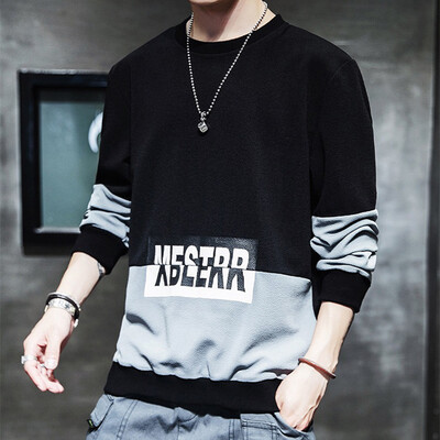 Toponeto Mens Fashion Long-sleeved Round Neck Solid Color Printing Sweater Tops Blouse
Toponeto Mens Fashion Long-sleeved Round Neck Solid Color Printing Sweater Tops Blouse
