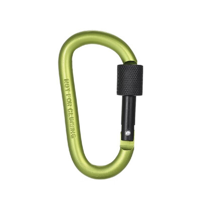 Ultra Strength Metal Locking Carabiners Clip Outdoor Backpack Hanging D Shape Buckle Keychain Rings Gear for Hiking Camping
Ultra Strength Metal Locking Carabiners Clip Outdoor Backpack Hanging D Shape Buckle Keychain Rings Gear for Hiking Camping