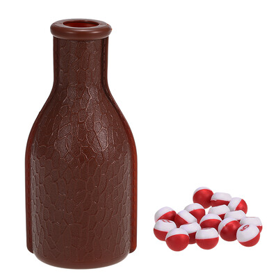 Billiard Tally Bottle Plastic Pool Shaker Bottle Kelly Pill Pool Billiard Depot Bottle with 16 Numbered Peas
Billiard Tally Bottle Plastic Pool Shaker Bottle Kelly Pill Pool Billiard Depot Bottle with 16 Numbered Peas