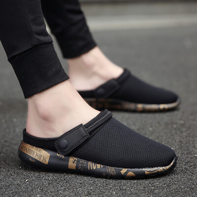 Summer sandals&slippers mens nest hole beach sandals fashion trend male tow outdoor wearing Baotou half drag summer
Summer sandals&slippers mens nest hole beach sandals fashion trend male tow outdoor wearing Baotou half drag summer