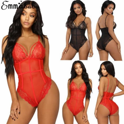 Fashion Women Sheer Lace Floral Leotard Tops Backless Jumpsuit Sexy Lingerie Dress Neck Choker Bodysuit
Fashion Women Sheer Lace Floral Leotard Tops Backless Jumpsuit Sexy Lingerie Dress Neck Choker Bodysuit