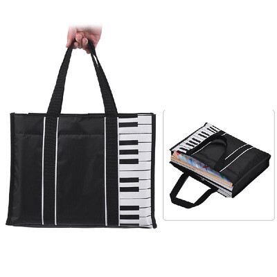 Waterproof Handbag Music Tote Shoulder Grocery Shopping Bag 5mm Cotton Padding with Piano Key Pattern
Waterproof Handbag Music Tote Shoulder Grocery Shopping Bag 5mm Cotton Padding with Piano Key Pattern