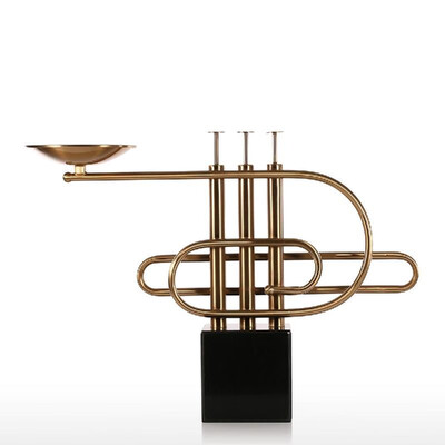 Cornet Candlestick --High Music Element Marble Base Candlelight Dinner Table Ornament Wedding Decoration
Cornet Candlestick --High Music Element Marble Base Candlelight Dinner Table Ornament Wedding Decoration
