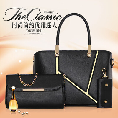 2017 spring&summer new womens bag European&American fashion splicing mother bag tide shoulder Messenger bag portable
2017 spring&summer new womens bag European&American fashion splicing mother bag tide shoulder Messenger bag portable