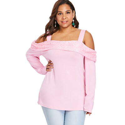 Plus Size Long Sleeve Cut Out Shoulder Wide Strap Top
Plus Size Long Sleeve Cut Out Shoulder Wide Strap Top
