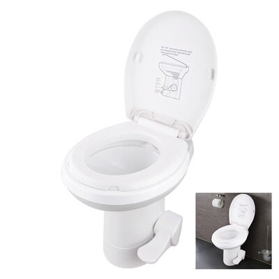 Ktaxon Gravity Flush Toilet 195" Seating Height Foot Pedal Flush RV Toilet for Motorhome Caravan Travel
Ktaxon Gravity Flush Toilet 195" Seating Height Foot Pedal Flush RV Toilet for Motorhome Caravan Travel