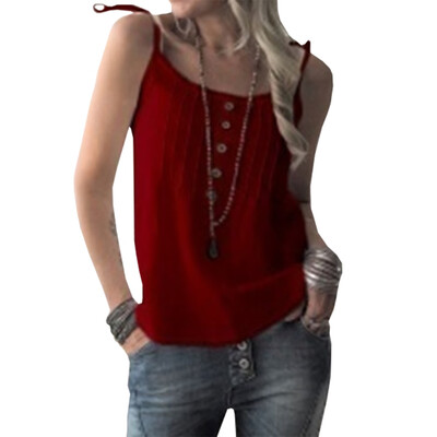 Women Summer Sexy Lace Chiffon Sling Tank Top Casual Sleeveless Tops Solid Color Loose Tops
Women Summer Sexy Lace Chiffon Sling Tank Top Casual Sleeveless Tops Solid Color Loose Tops