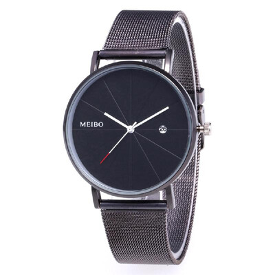 High-end Business Casual Elegant Quartz Watch Calendar Wristwatch with Knitted Strap Band
High-end Business Casual Elegant Quartz Watch Calendar Wristwatch with Knitted Strap Band